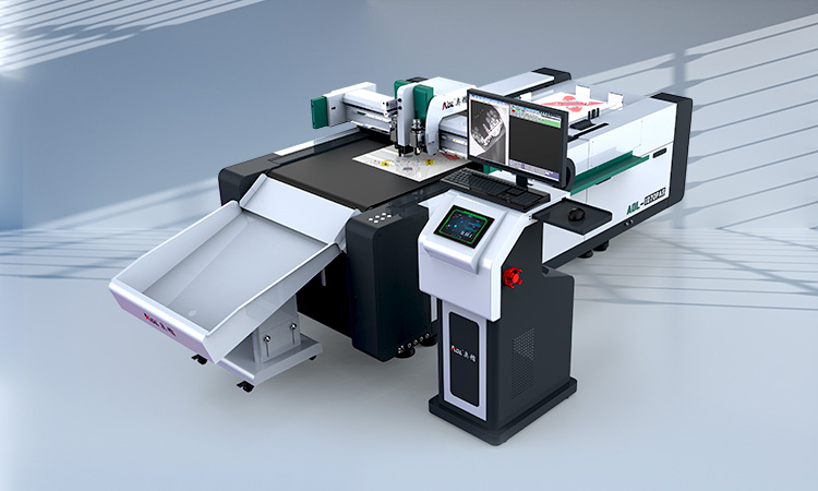 Label sticker cutting machine