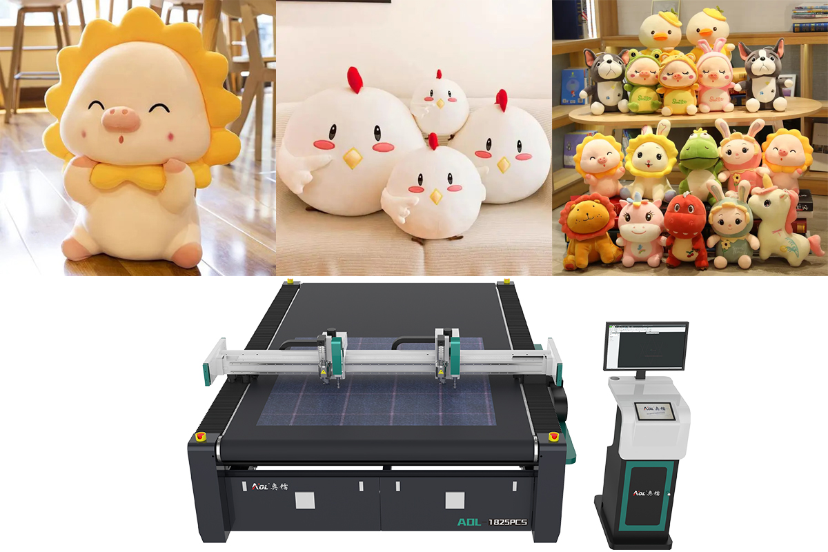 Plush Toy Fabric Cutting Machine