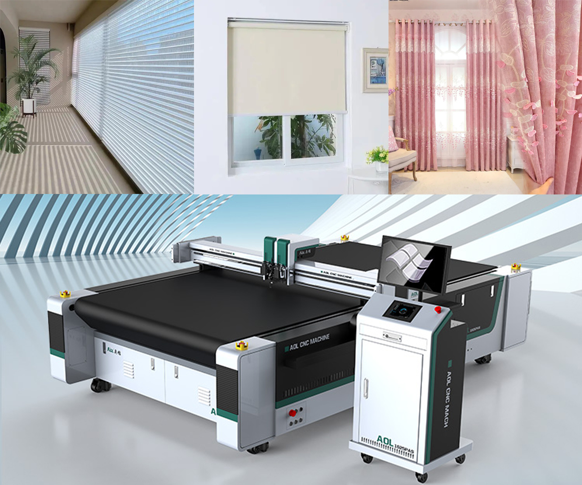 Suitable for Curtain Roller Blind Zebra Blinds Digital CNC Cutting Machine