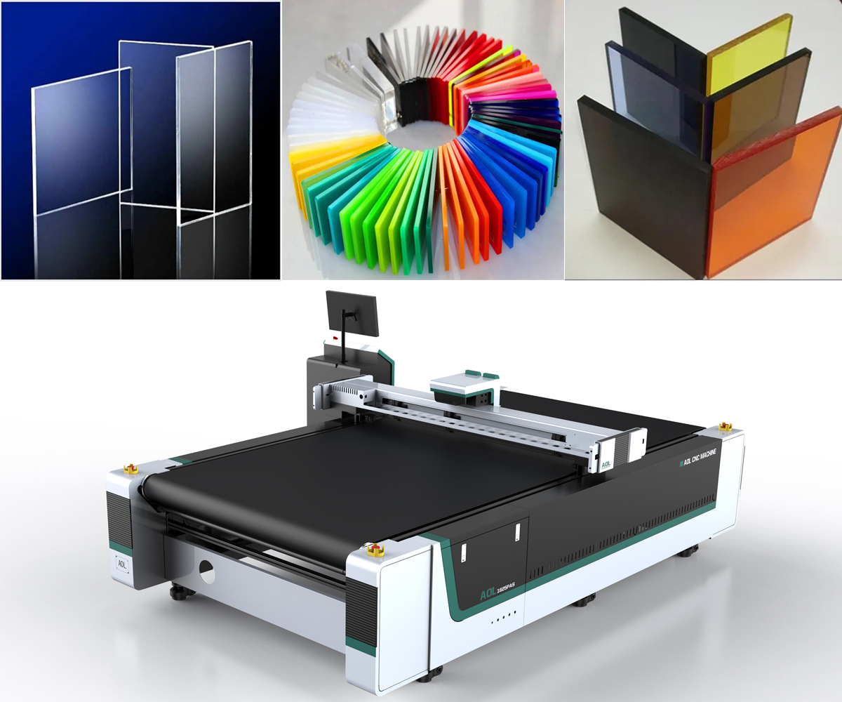 CNC acrylic cutting machine