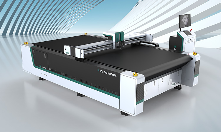 Let us learn about the single layer CNC vibrating knife cutting machine together!