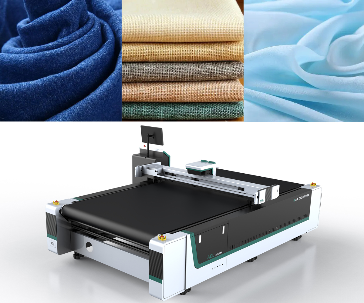 A Cost-effective Clothing Textile CNC Vibrating Knife Cutting Machine